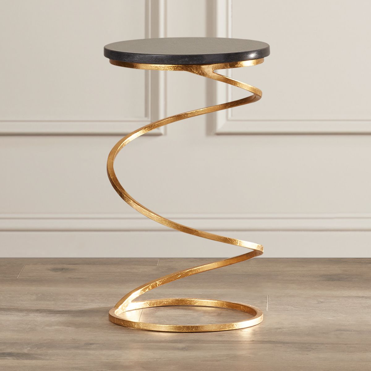 Unique Curved Pedestal PVD Table Design India